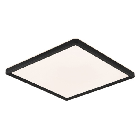 Stropné svietidlo, plast čierny, plast satinovaný, plast biely, podsvietenie, 3 úrovne osvetlenia po 9