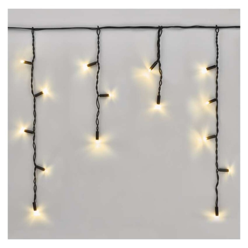 Profi LED spojovacia reťaz preblikávajúca – cencúle, 3 m, vonkajšia, teplá biela 6