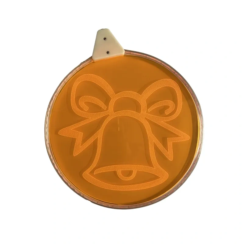 Vianočná dekorácia Guľa so zvončekom - ML04