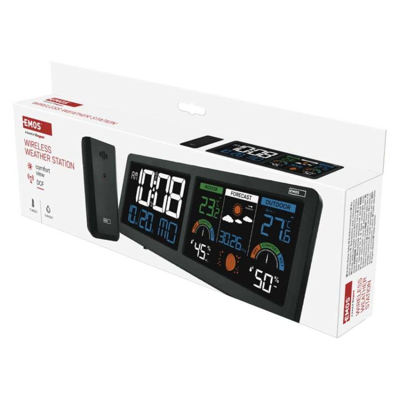 Domáca bezdrôtová meteostanica E8625 2