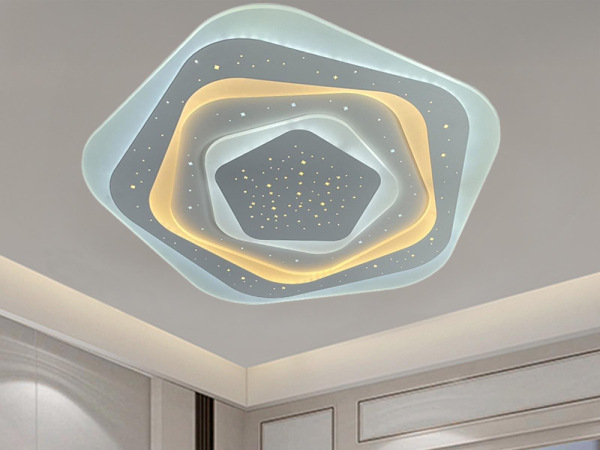 LED stropné svietidlo + diaľkový ovládač 105W - J1306/W 6