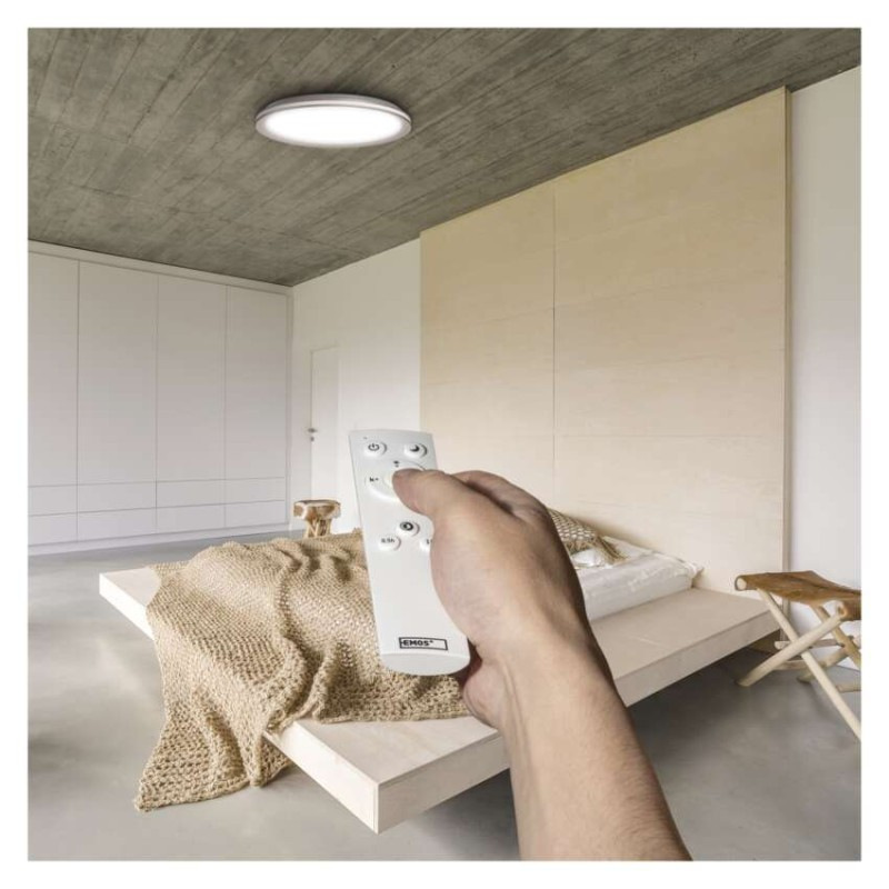 LED prisadené svietidlo SABI, kruhové 45W, stmiev.so zmenou CCT 7