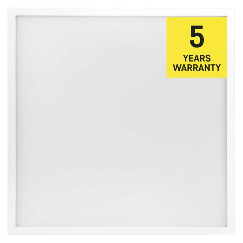 LED panel VEXXO 60×60, prisazeny štvorcový biely, 33W neutrálna biela UGR 14