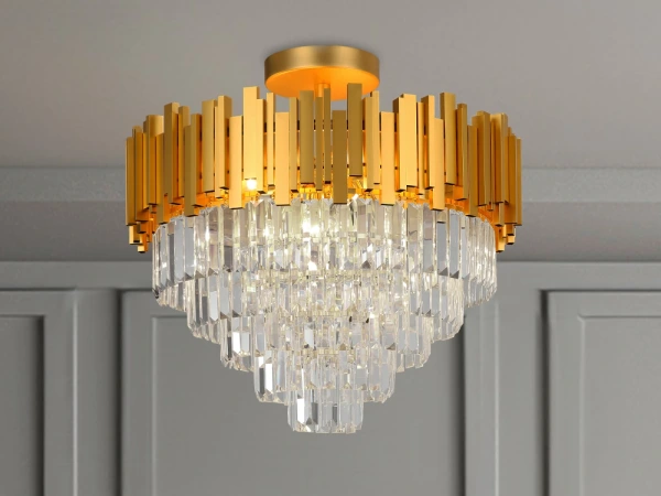 PLAZA krištáľový stropný luster - N2201
