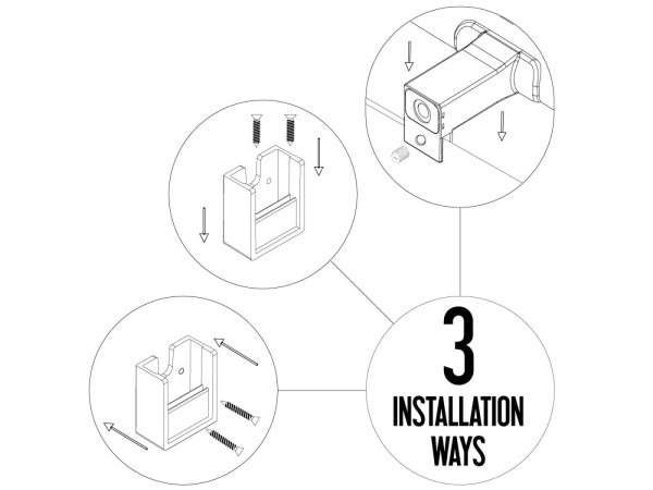 LED kúpeľňové svietidlo 8W / IP44 / 300 / 4000K - LNL7720/CH 4