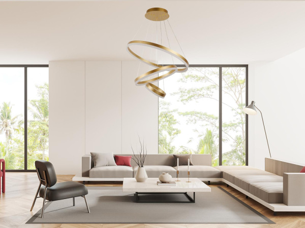 LED závesná lampa + diaľkový ovládač 85W - J4312/G 3