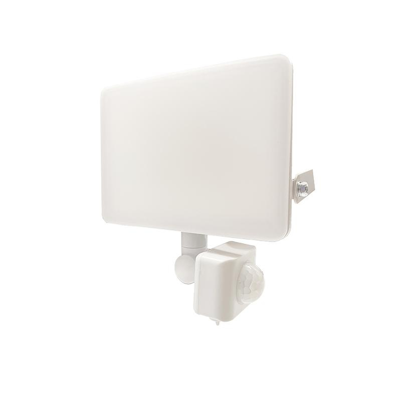 Vonkajší biely LED reflektor so senzorom 50W / 4000K - LF7124S 2