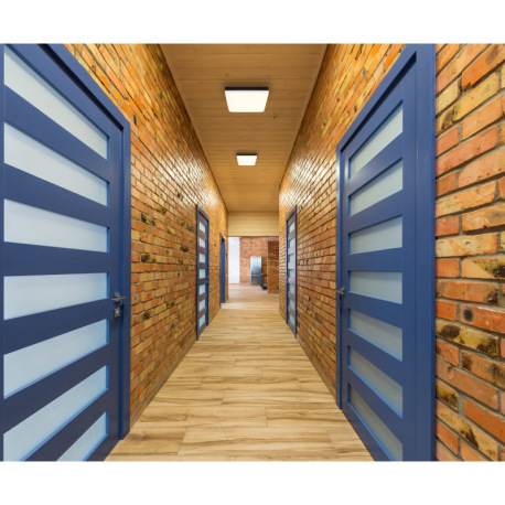 Stropné svietidlo, plast čierny, plast biely, DxŠxV: 220x220x50mm, vrátane LED 12W 230V, zdroj 1430l 1