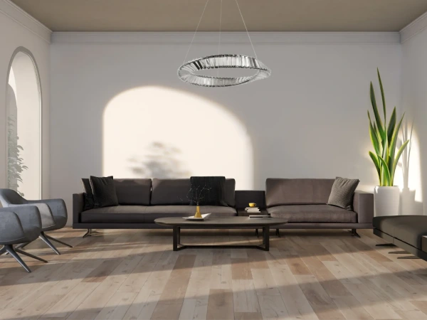 LED krištáľové svietidlo + diaľkový ovládač 40W - J6349/CH 8