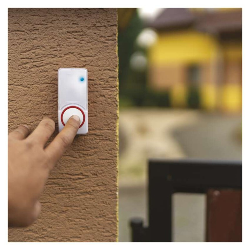 Domový bezdrôtový zvonček bez baterie P5750 do zásuvky 4