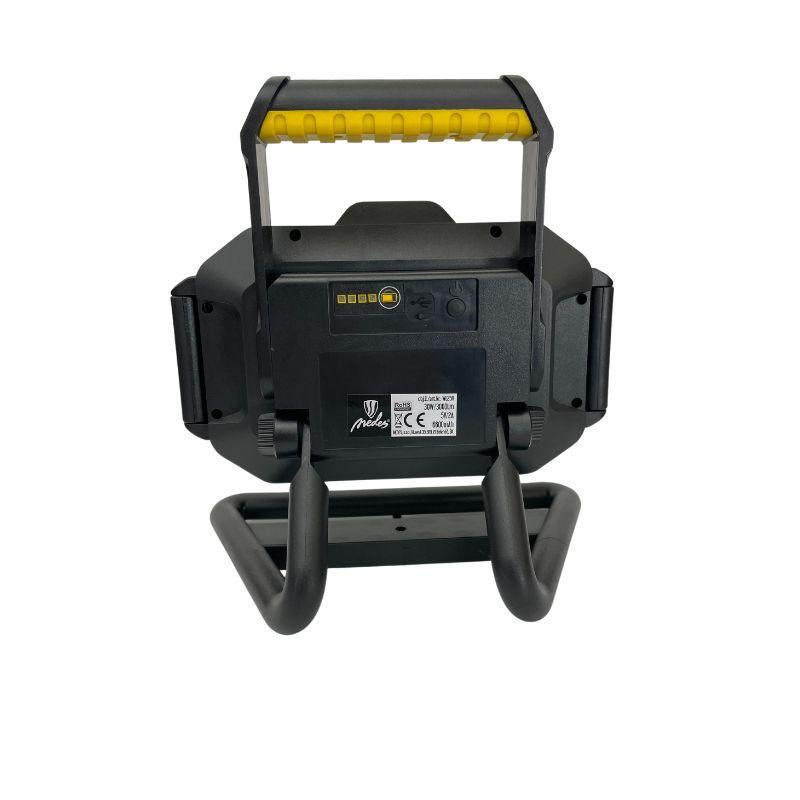 LED prenosné pracovné nabíjacie svietidlo 30W - WL25R 2