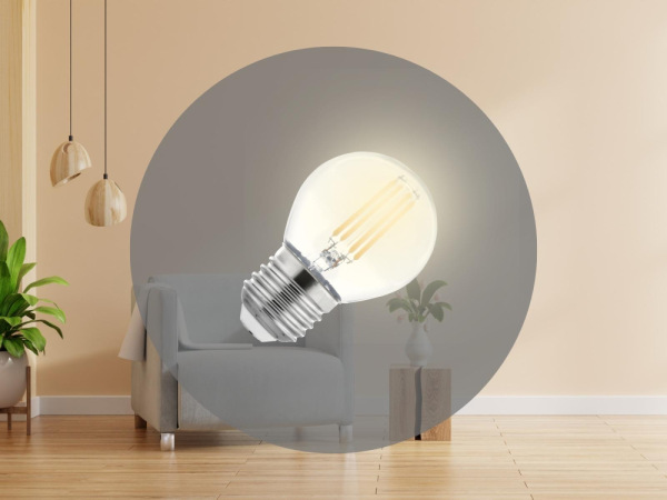LED žiarovka / filament 6W - G45 / E27 / 3000K - ZLF818 3