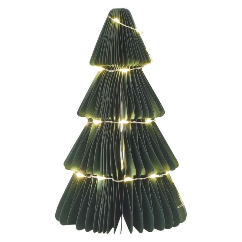 Vianočný papierový stromček, 15 cm, vnútorný 1