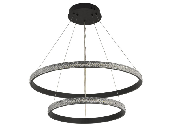 LED závesná lampa na lanku + diaľkový ovládač 65W - J4388/B 10