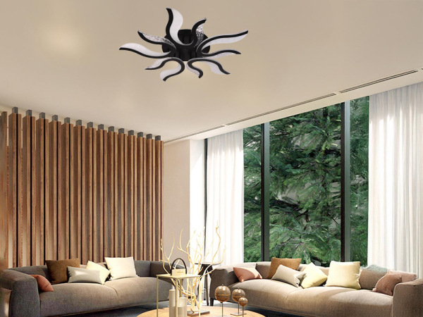 LED stropná lampa + diaľkový ovládač 65W - J3317/B 9