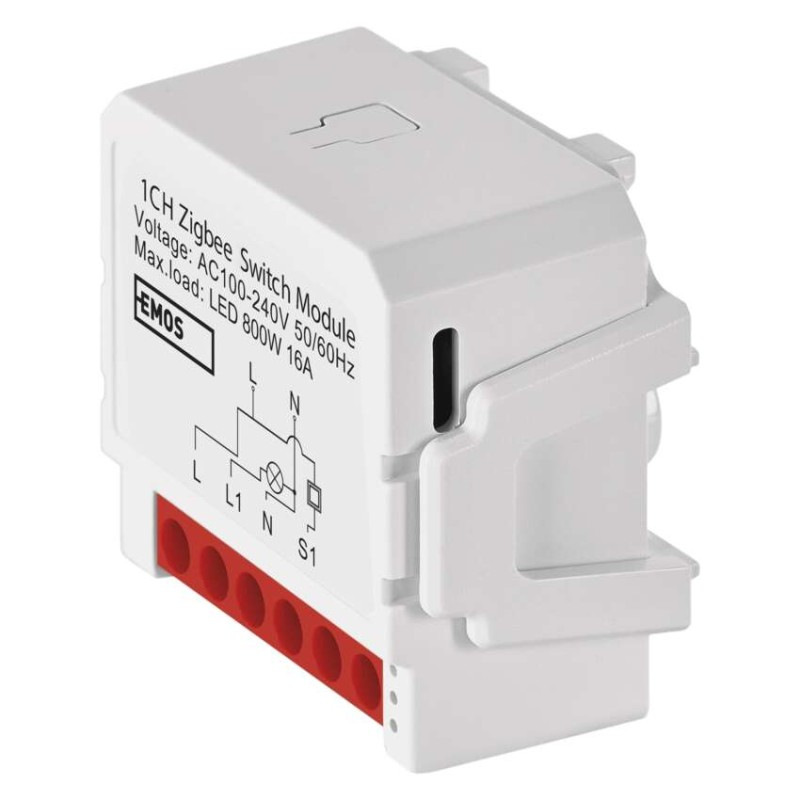 GoSmart spínací modul IP-2201SZ, ZigBee, 1-kanálový 13