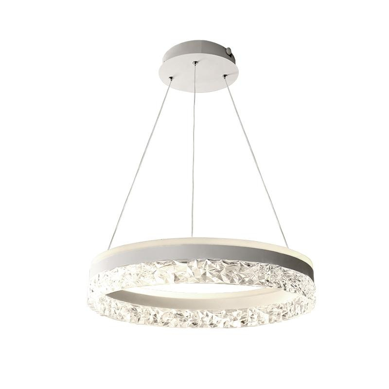 LED luxusné závesné krištáľové svietidlo s diaľkovým ovládačom 80W - TA2301/W 4