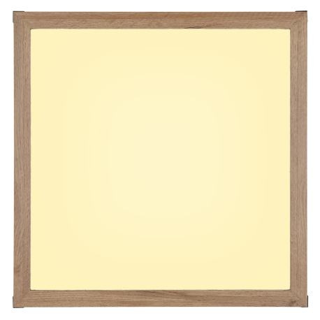 Stropné svietidlo, kov biely a čierny, MDF so vzhľadom dreva, plast biely, niekoľko úrovní cez náste 4