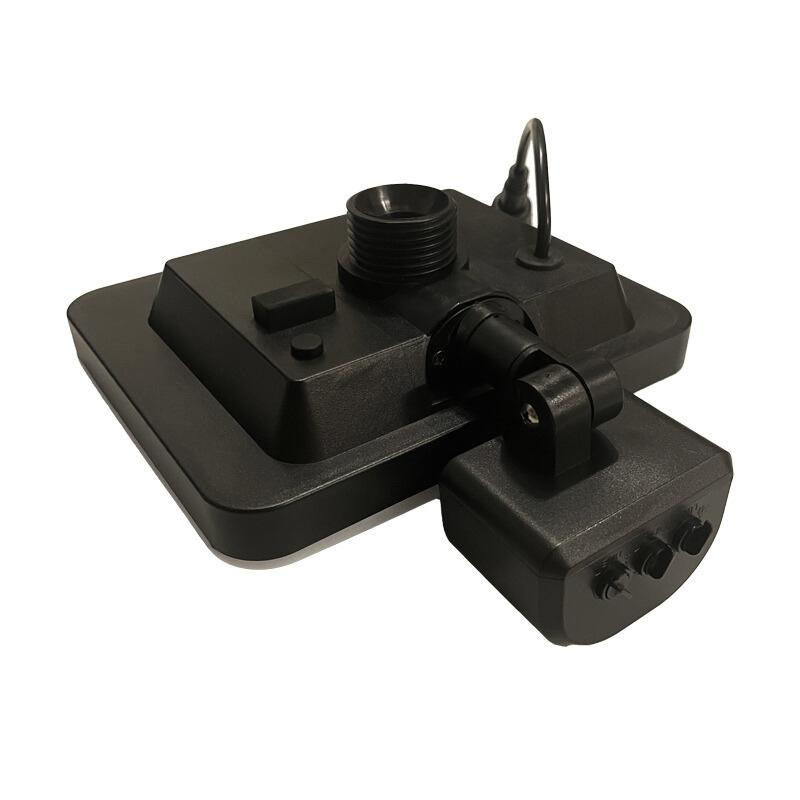 LED čierne vonkajšie solárne svietidlo so senzorom 12W / 3000K - 4100K - 6500K - LS022 11