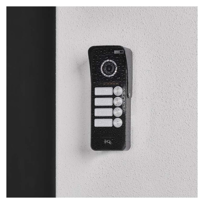 Farebná dverná kamerová jednotka EM-10AHD RF-4 9