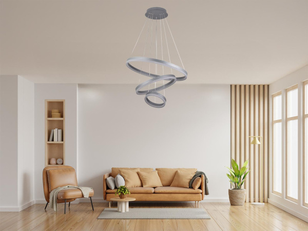 LED závesná lampa + diaľkový ovládač 85W - J4312/S 8