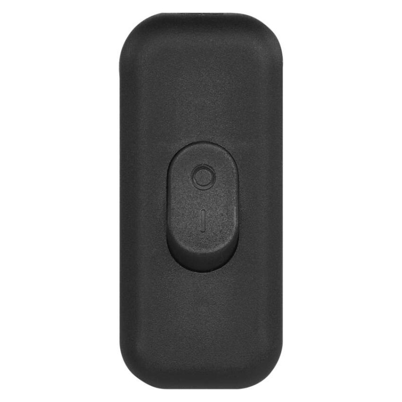 Vypínač jednopólový šnúrový priechodný čierny 1