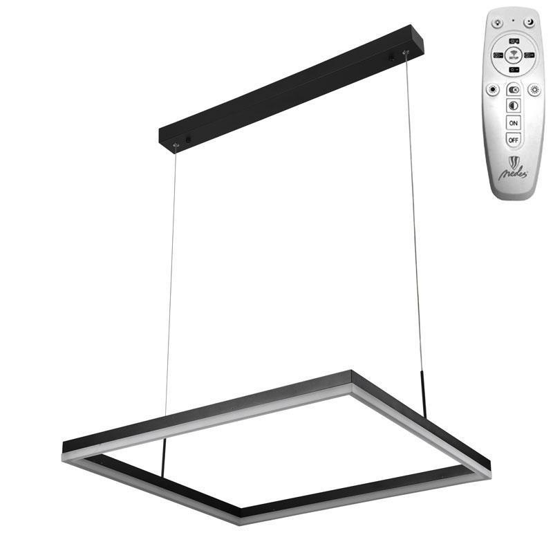 LED závesné svietidlo na lanku + diaľkový ovládač 55W - J4320/B 7
