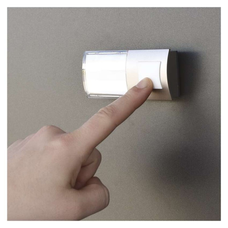 Vonkajšie tlačidlo pre domové bezdrôtové zvončeky P5760,P5763,P5763R na 1x CR2032 7