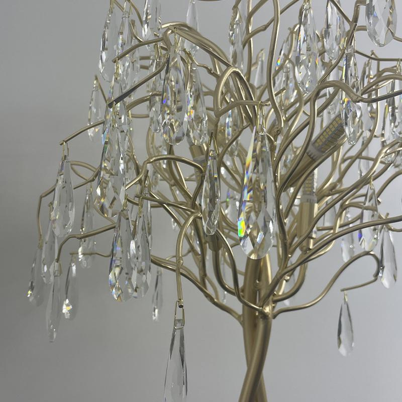 Luxusná krištáľová stolná lampa 5 x G9 - CA061/T 6