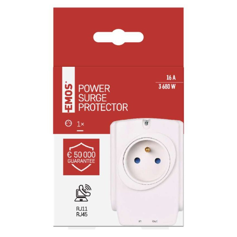 Prepäťová ochrana 918J – spojka, biela 3