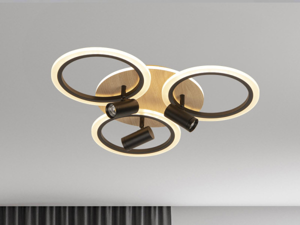 LED stropné svietidlo s diaľkovým ovládačom 70W - TB1311/BW 12