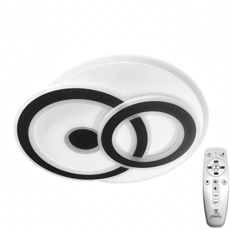 LED stropná lampa + diaľkový ovládač 105W - J1311/WB 5