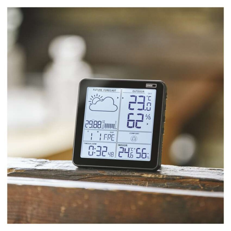 Domáca bezdrôtová meteostanica E5080 2