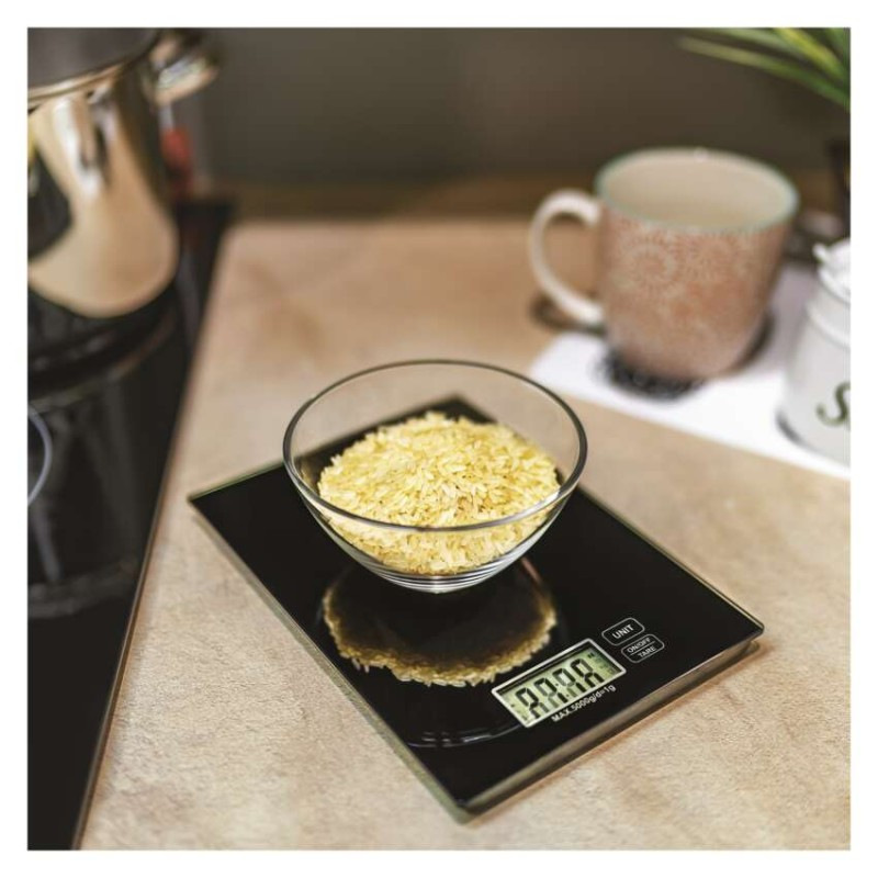 Digitálna kuchynská váha EV014B, čierna 3