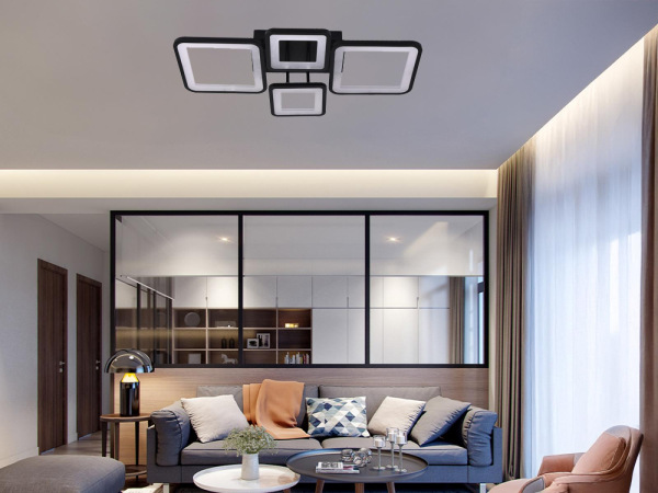 LED stropné svietidlo + diaľkový ovládač 70W - J3321/B 5