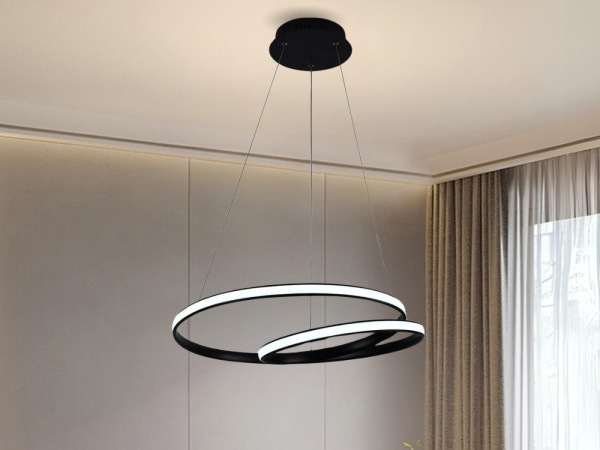 LED visiace svietidlo + diaľkový ovládač 65W - J4302/B 10