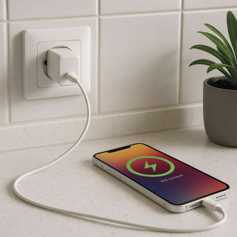 Univerzálny USB adaptér GaN do siete PD 20 W max. 12