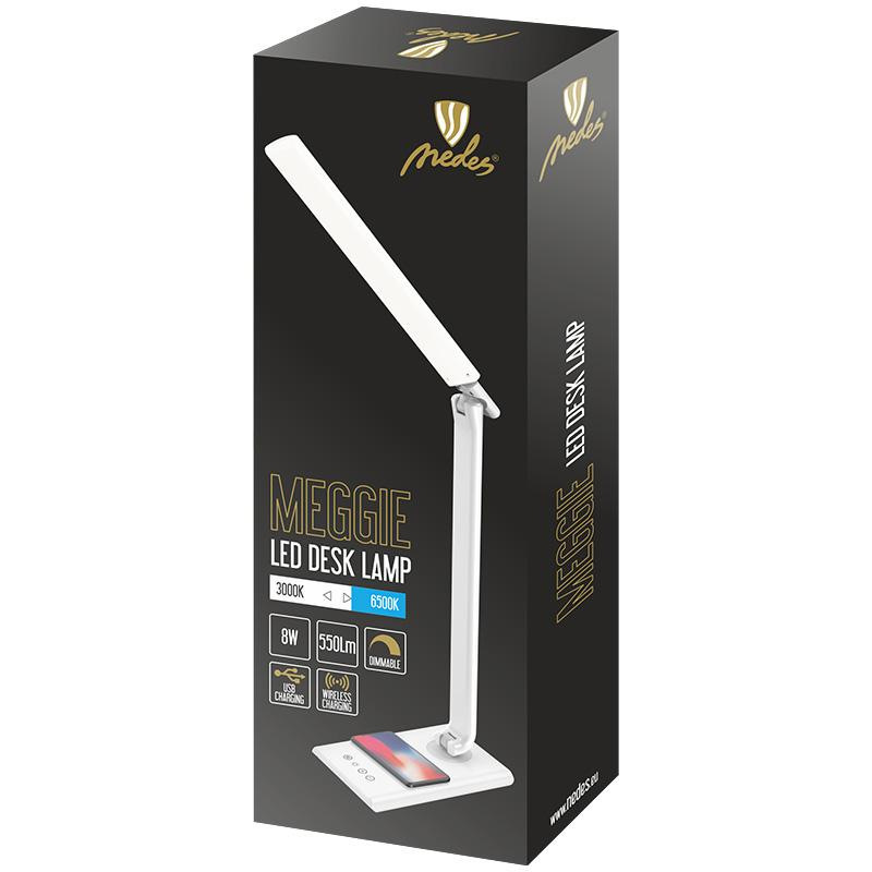 SVIETIDLO DL3304/W 8W BIEL 1