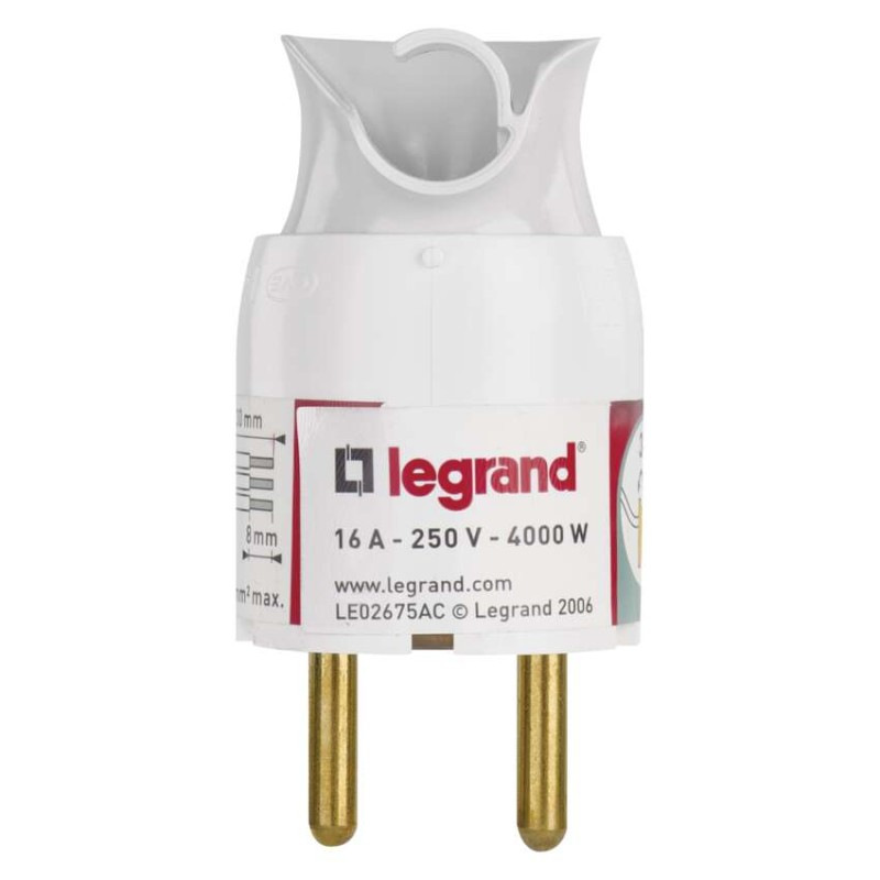 Legrand vidlica otočná, biela 3