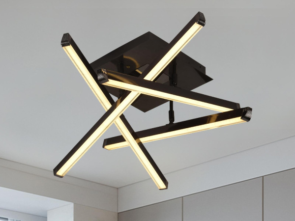 LED stropné svietidlo s diaľkovým ovládačom 60W - J3368/BCH 3