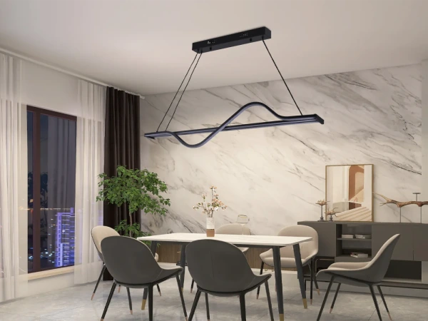 LED visiaca lampa + diaľkový ovládač 70W - J4351/B 11