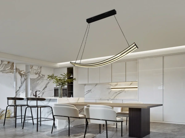 LED závesná lampa + diaľkový ovládač 70W - J4354/B 9