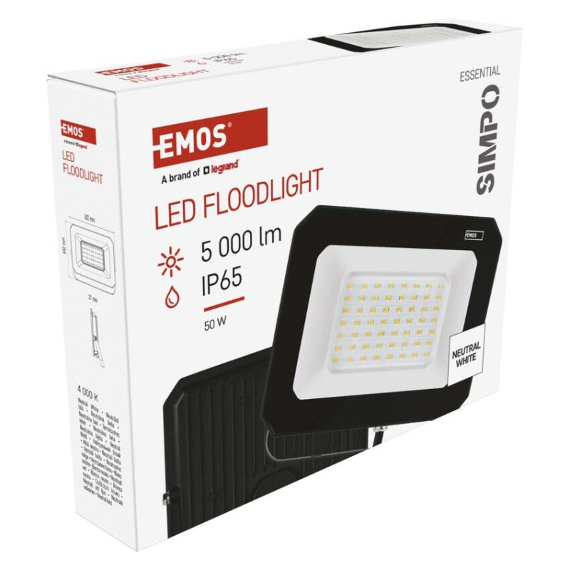 LED reflektor SIMPO 50 W neutrálna biela 14