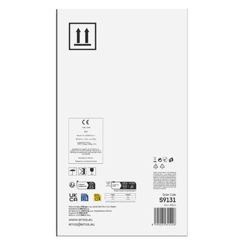 Datový kábel UTP CAT 6, 305m 6