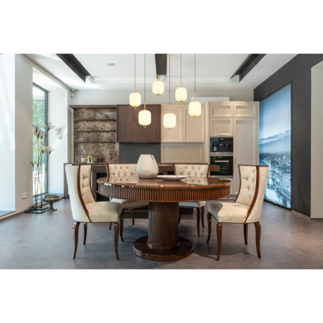 Závesné svietidlo, mosadzný kov, matný čierny kov, biele sklo, čierny PVC kábel, DxŠxV: 805x295x2200 8