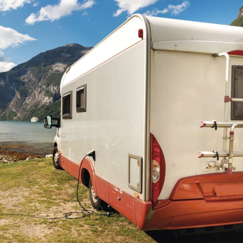 Vonkajší predlžovací kábel na bubne 25 m / 3 zásuvky / čierny / guma / 230V/400V / 1,5 mm2 4