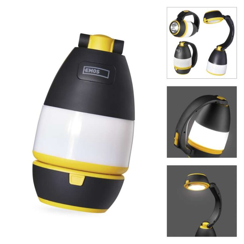 LED multifunkčné kempingové svietidlo P4008, 215 lm, 3x AA 14