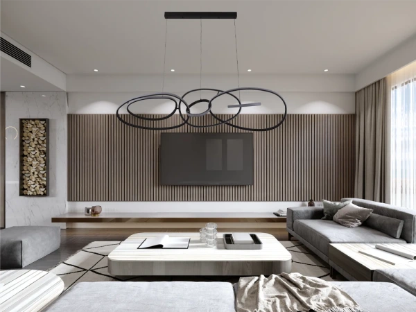 LED závesné svietidlo s diaľkovým ovládačom 150W - J4367/B 10