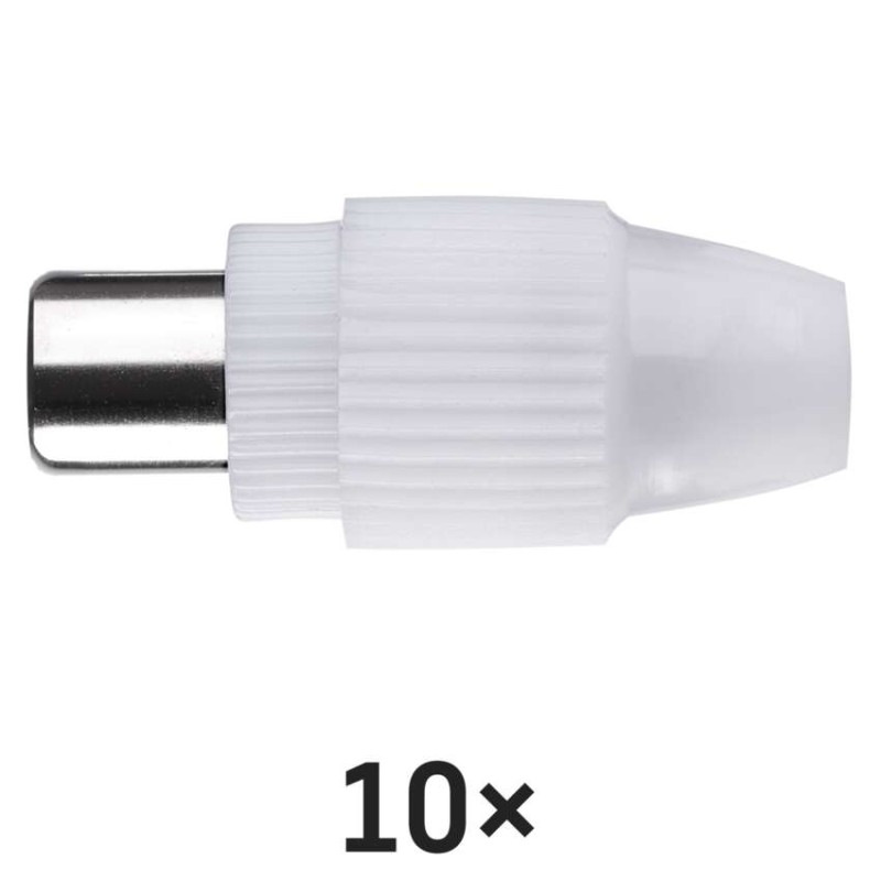 Konektor IEC vidlice skrutkovací rovný 2