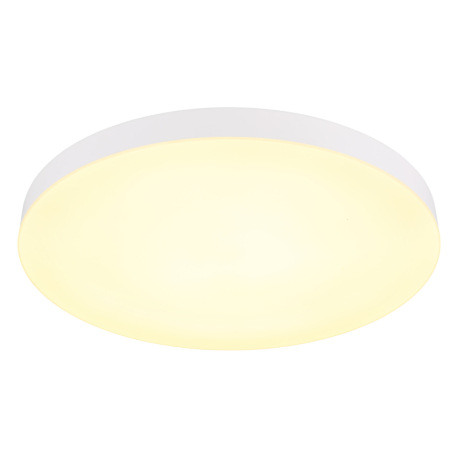 Stropné svietidlo, plast biely, posuvný prepínač, fixácia farieb, ø: 500 mm, V: 45 mm, vrátane LED 5 4